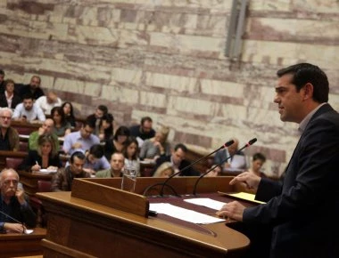 Φωτογραφίες από την συνεδρίαση της Κοινοβουλευτικής Ομάδας του ΣΥΡΙΖΑ (φωτο)